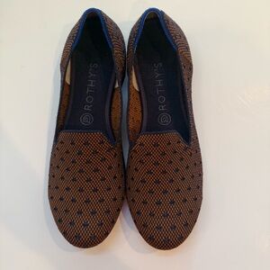 Rothy’s Sienna Dot Loafers Size 10 Limited Edition Excellent Condition
